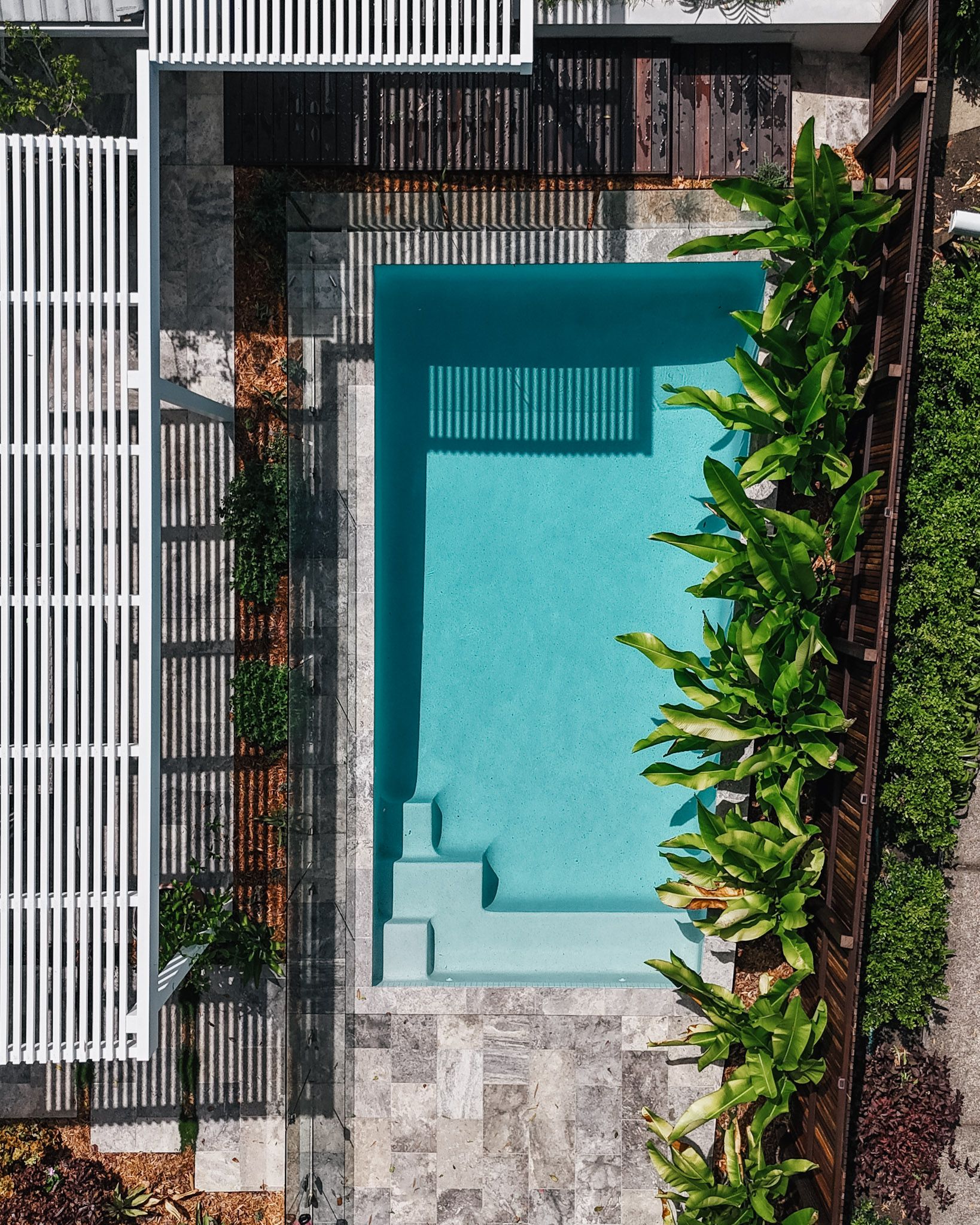Aerial Pool View